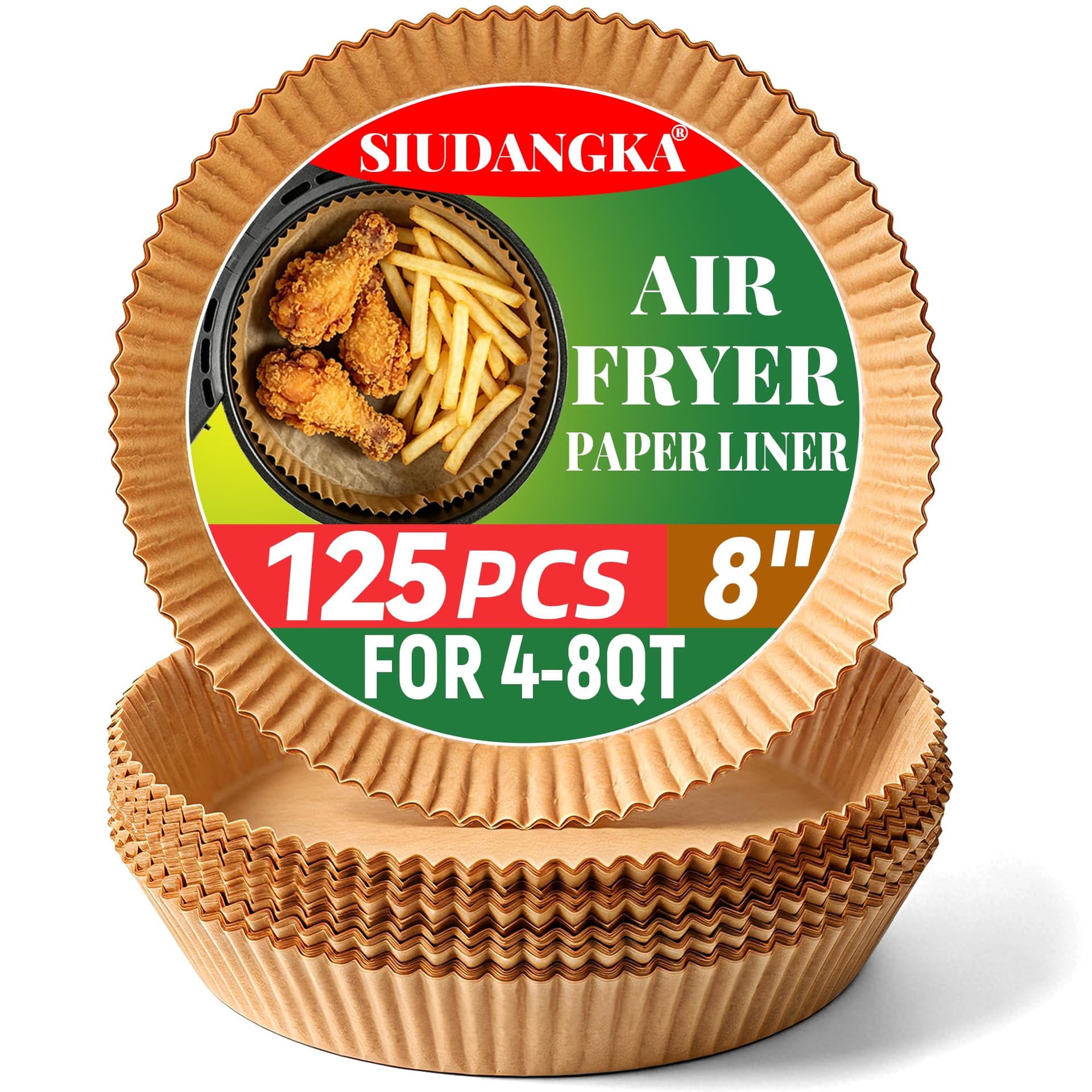 SIUDANGKA Air Fryer Liners for Ninja Air Fryer