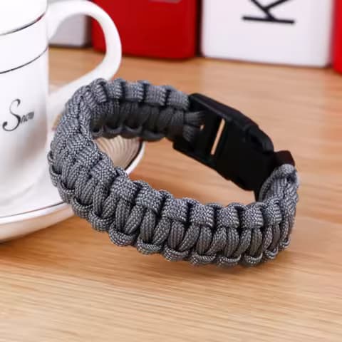 Men's New Survival Paracord Bracelet For Men Outdoor