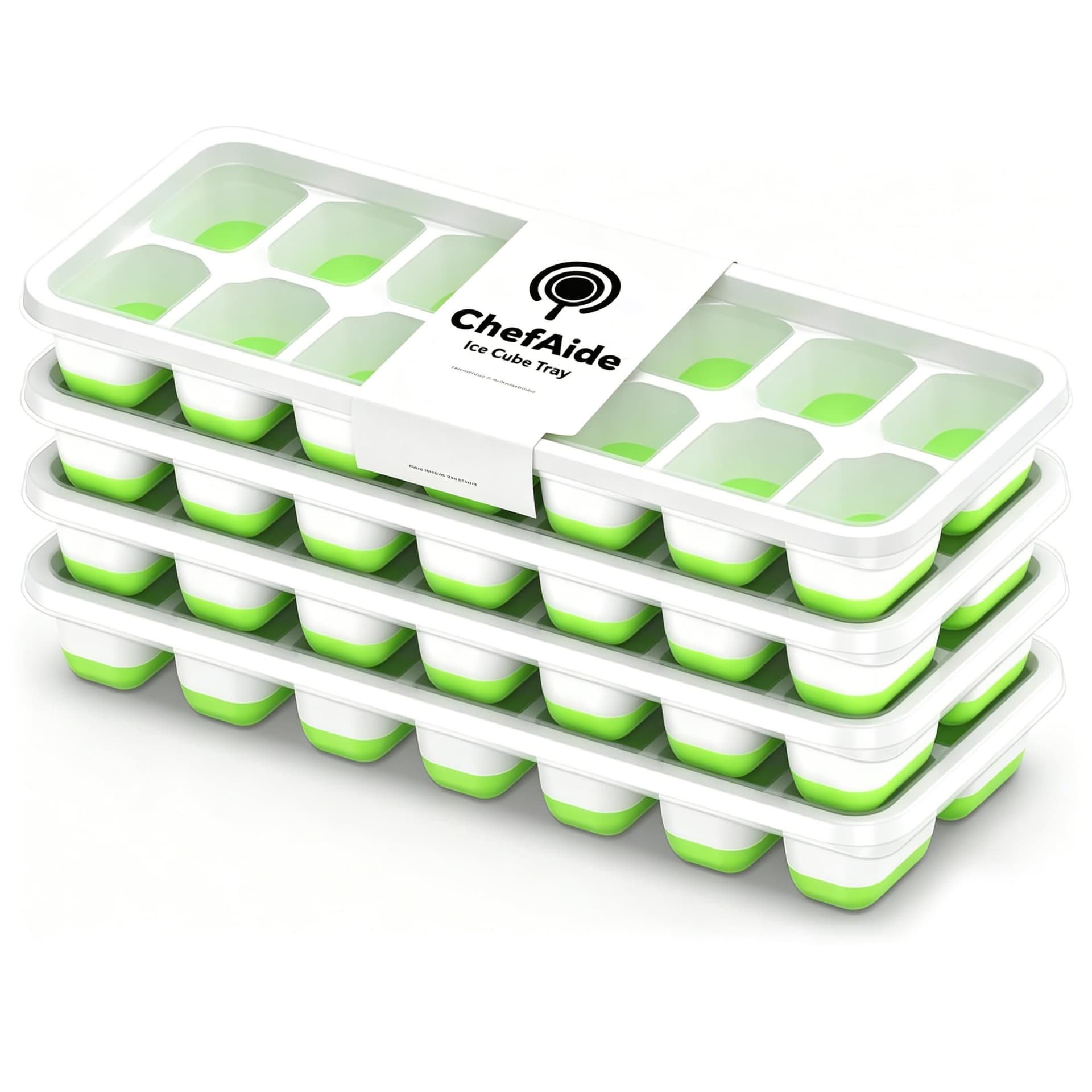 Effortless Ice Cubes: ChefAide Tray Set