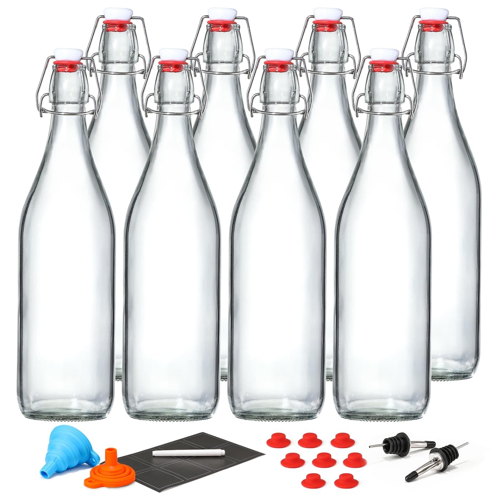 Top-Rated Swing Top Glass Bottles for Home Brewing