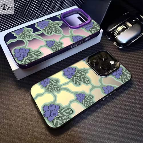 Trendy Blueberry Pattern Phone Case for iPhones
