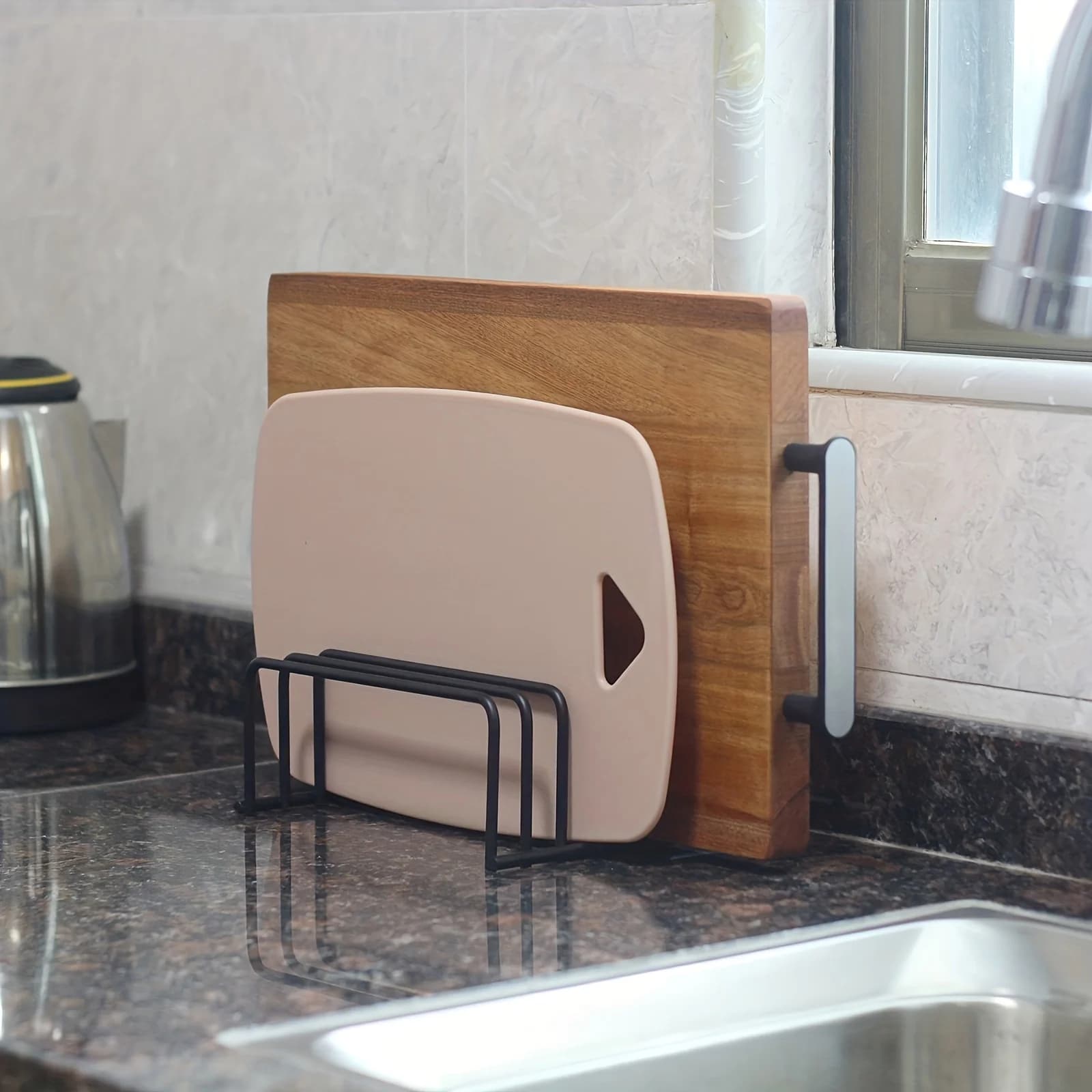 Organize Your Kitchen with This Cutting Board Rack