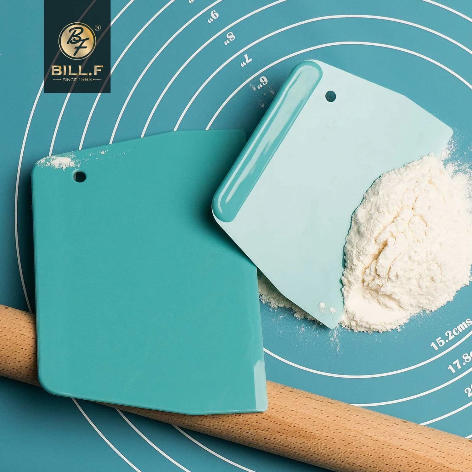 Top-Rated 2pc Plastic Cake Spatula Set for Baking