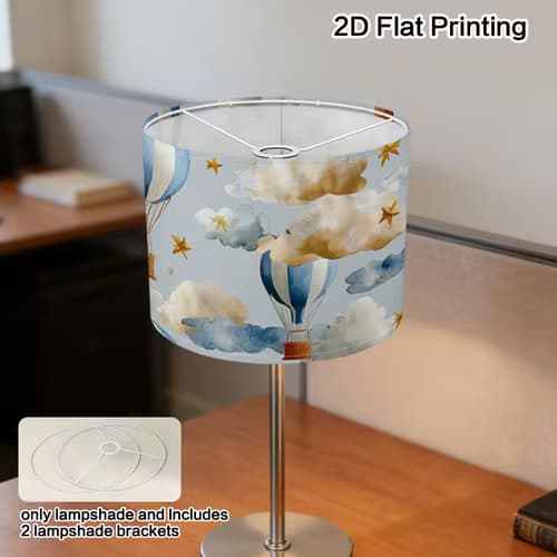1pc (2D Flat) Lampshade Designed with Hot Air