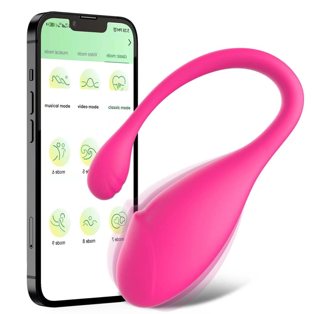 Wireless Bluetooth APP Vibrator Female Remote Control Egg