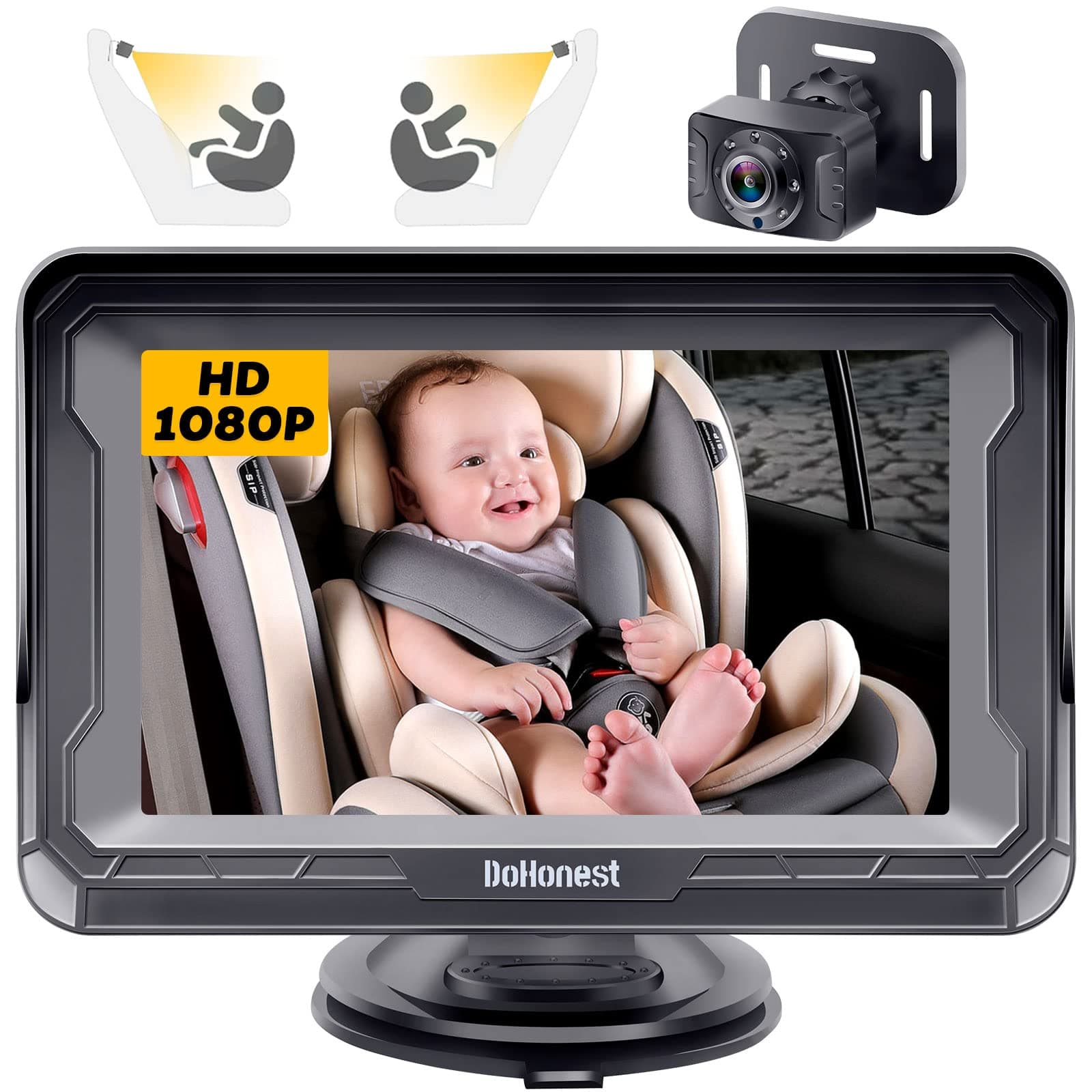 DoHonest Baby Car Camera: Peace of Mind on the Road