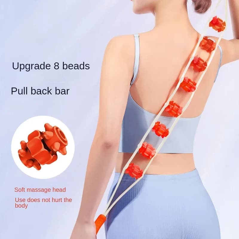 Back Stripe Massager Roller Household Handheld Ball Massager