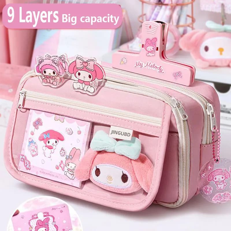 Kawaii Pencil Case DIY Set Cute Korean Stationery
