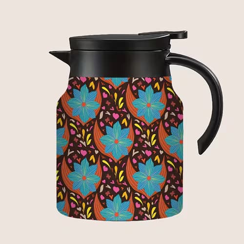 Durable 33.8oz Teapot with Built-in Strainer