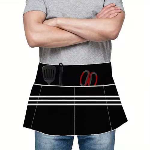 Stylish Half Apron for Home and Garden Use
