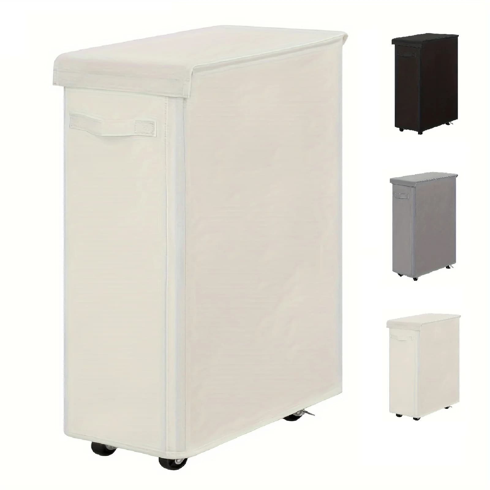 Trendy Laundry Basket with Wheels for Easy Transport