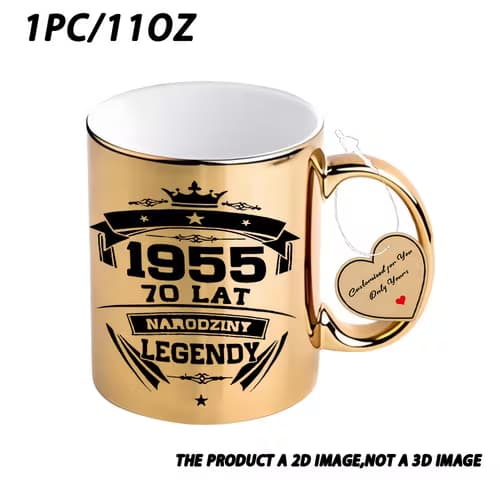 Trendy 11oz Ceramic Coffee Mug for All Seasons