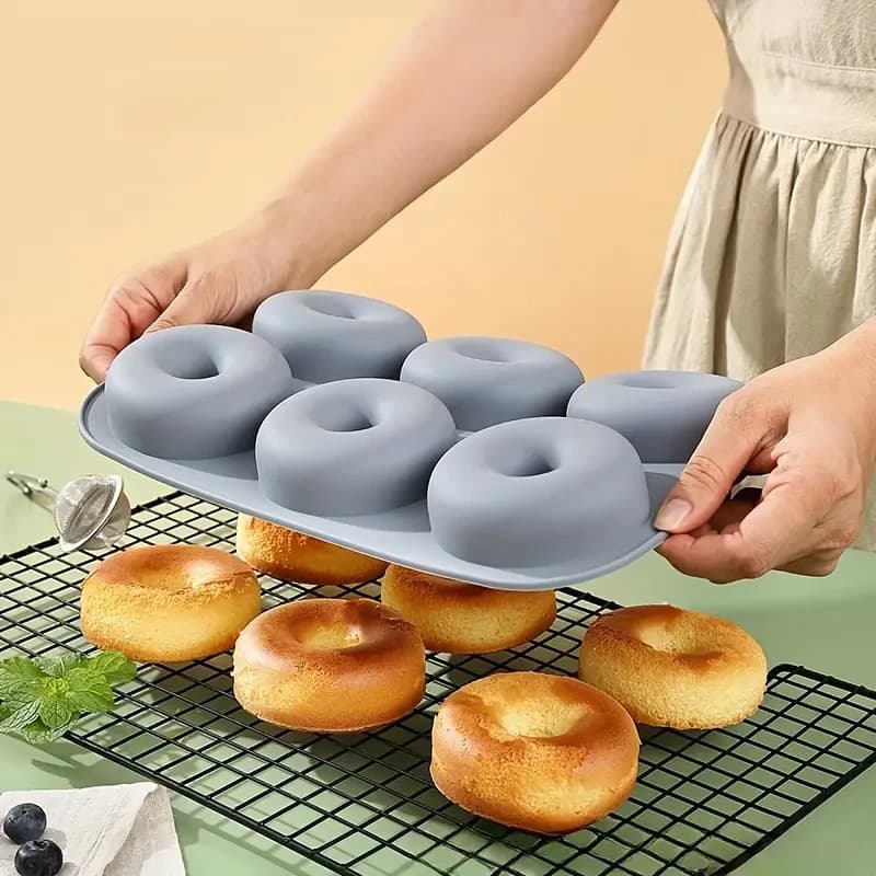 Creative Baking with Silicone Donut Molds