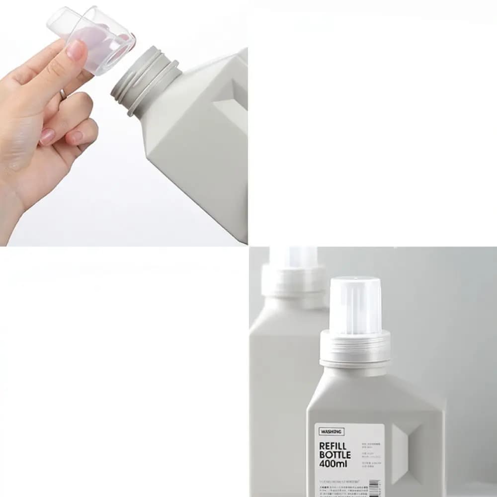 Large Laundry Detergent Dispenser Bottle Plastic Storage