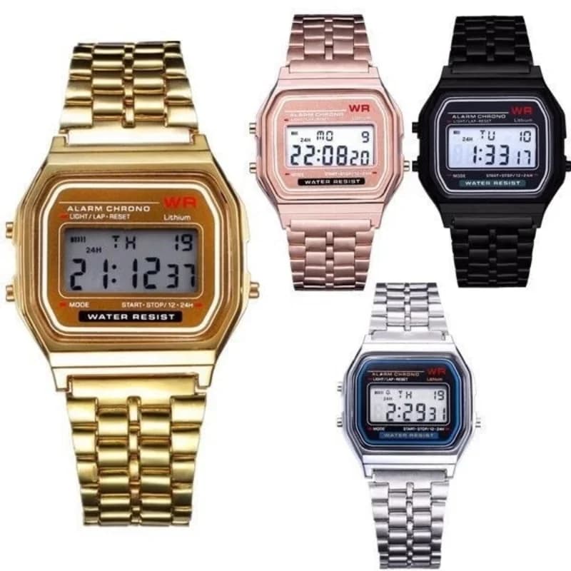 Vintage LED Military Watch: A Trendy Unisex Accessory