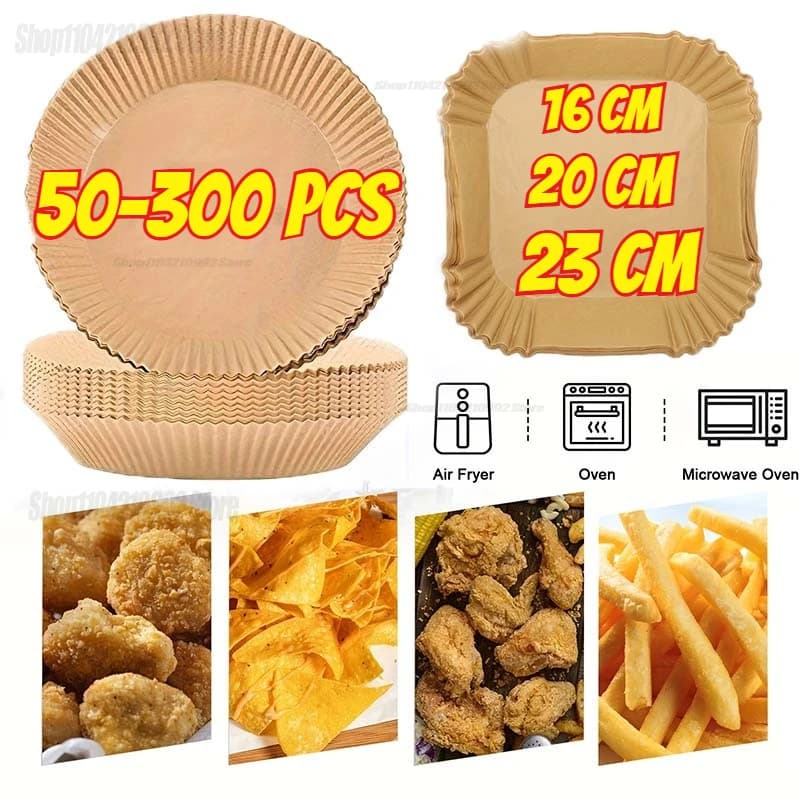 Nonstick Air Fryer Paper Liners: Mess-Free Cooking