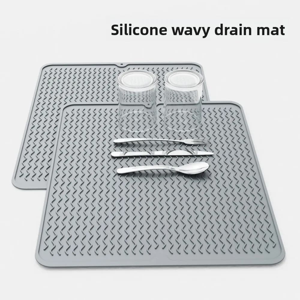 Extra Large Non Slip Silicone Drying Mat for Kitchens
