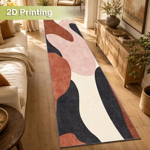 Soft Plush + Dotted Plastic Bottom Long Runner