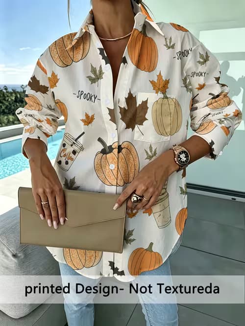 Plus Size - [Printed Design