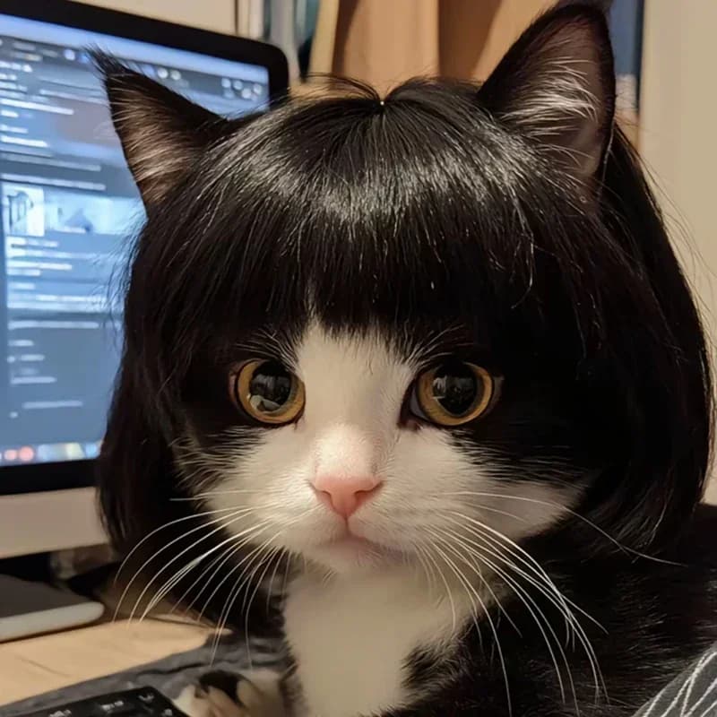 Pet Wig Dog Wig Pet Supplies Halloween Pet