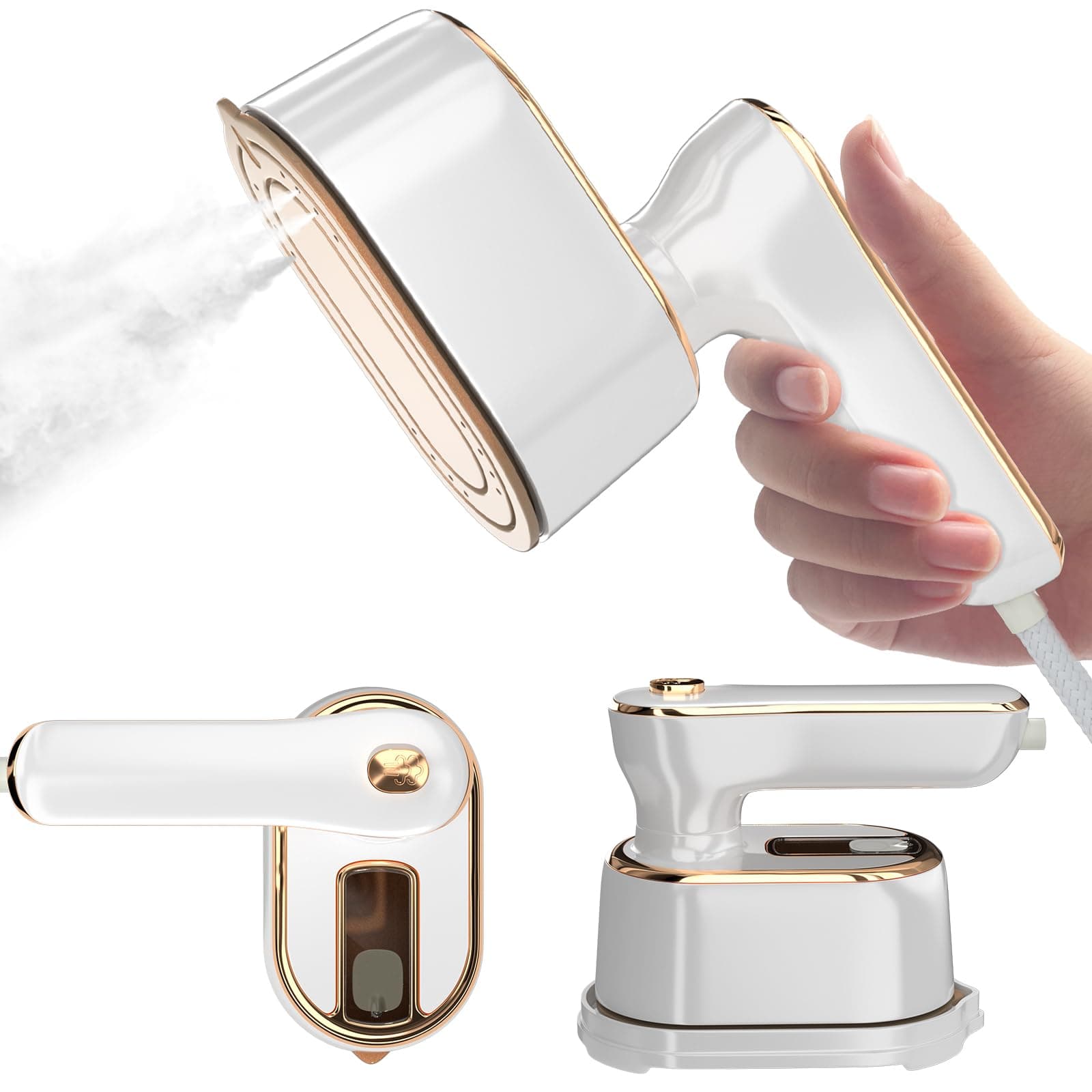 Travel Steamer Iron for Clothes Mini