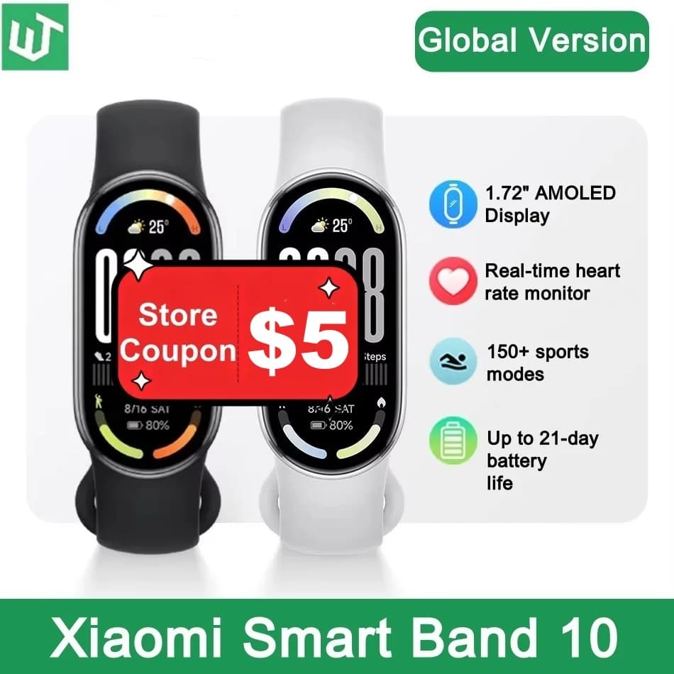 Discover the Xiaomi Mi Smart Band 10: Your Health Ally