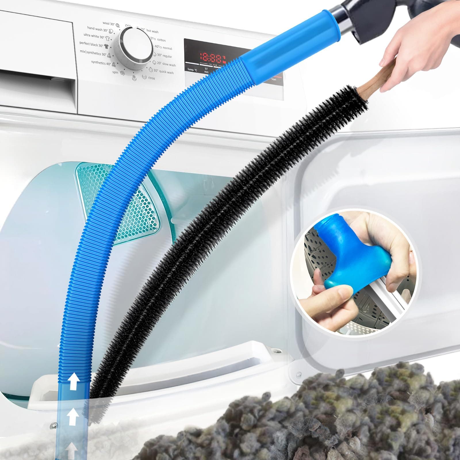 Effortlessly Clean Dryer Vents with PetOde Kit