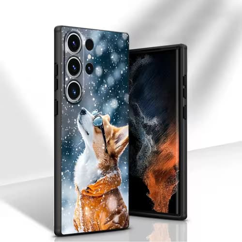 Corgi-Themed Phone Case for Samsung Galaxy Models