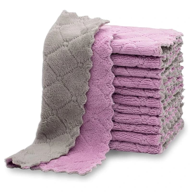 Super Absorbent Microfiber Towels for Effortless Cleaning