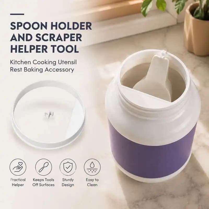 Effortless Cooking with Spoon Rest Holder