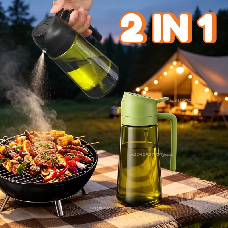 500ml Oil Spray Bottle: Perfect for Cooking & BBQ