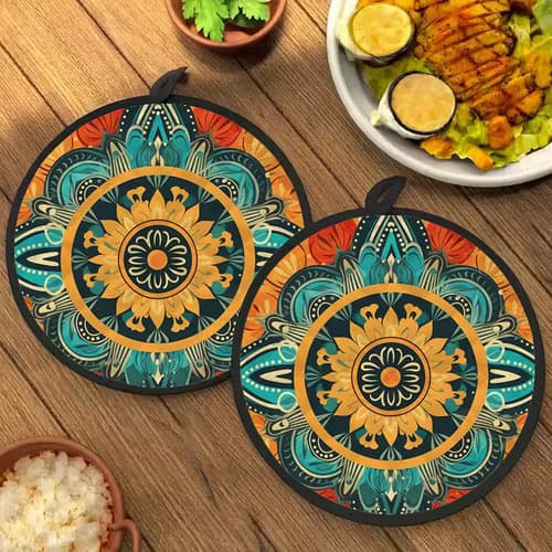Vibrant Mandala Coasters for Every Occasion