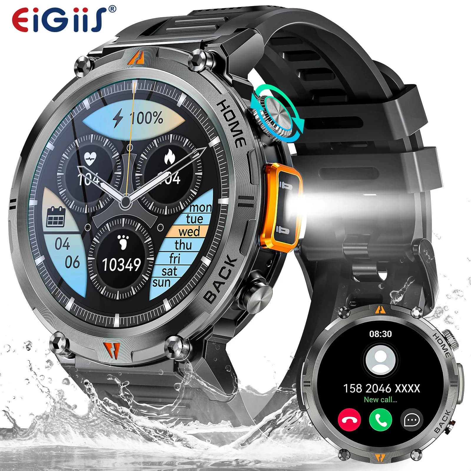 EIGIIS KE3 Smartwatch: Your Health Companion