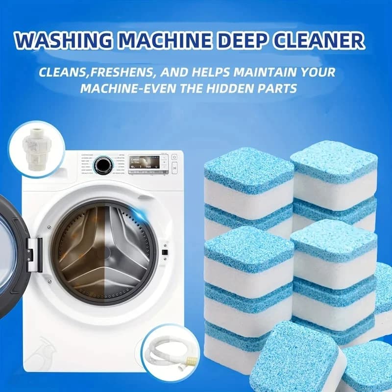 Effervescent Cleaning Tablets: A Laundry Game Changer