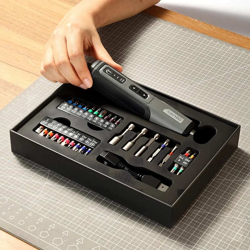 DELI-Mini Electric Screwdriver Set