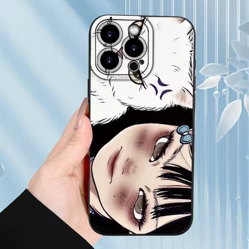 Anime Pattern Phone Case: Summer Vibes for iPhones
