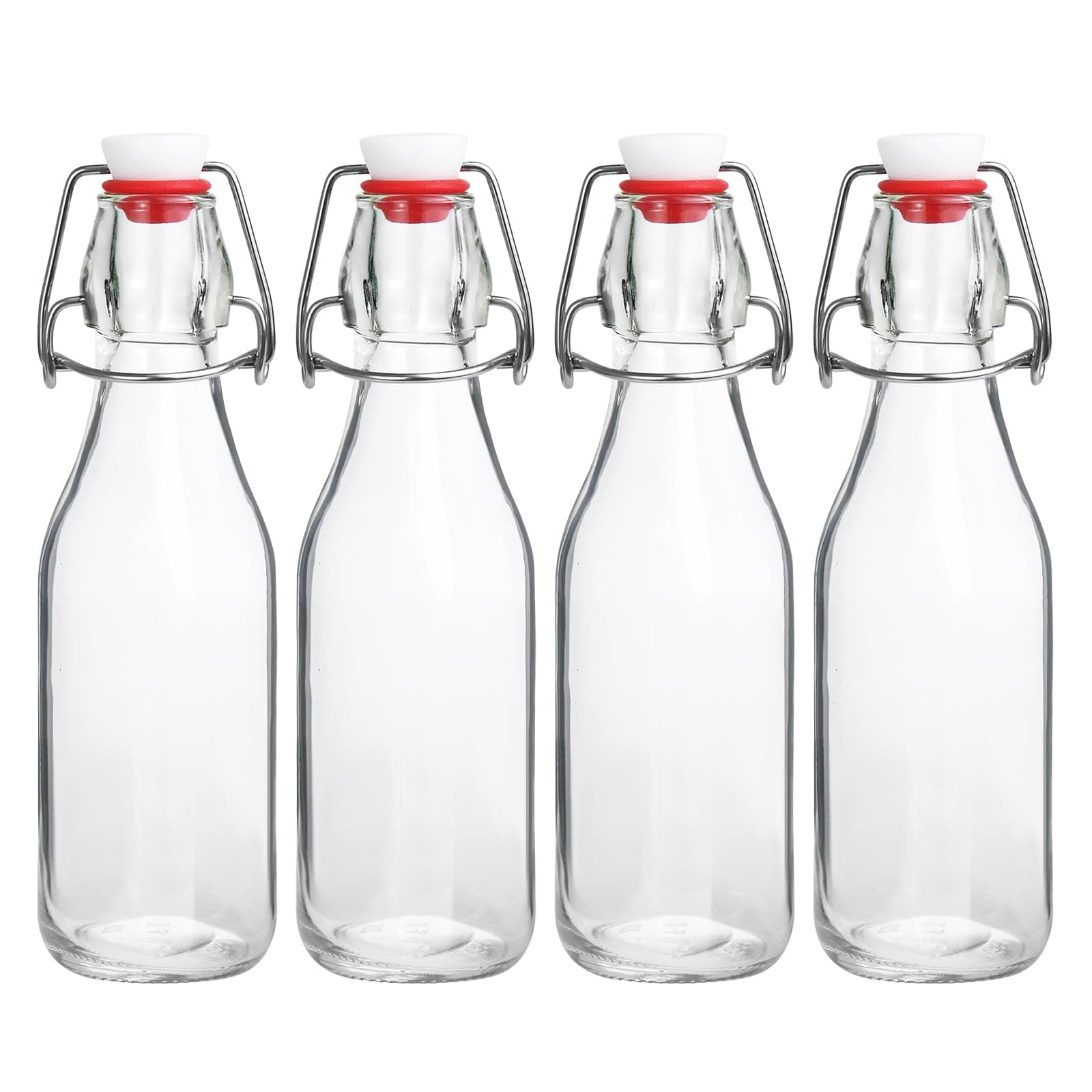 Reusable Swing Top Bottles for Homemade Beverages