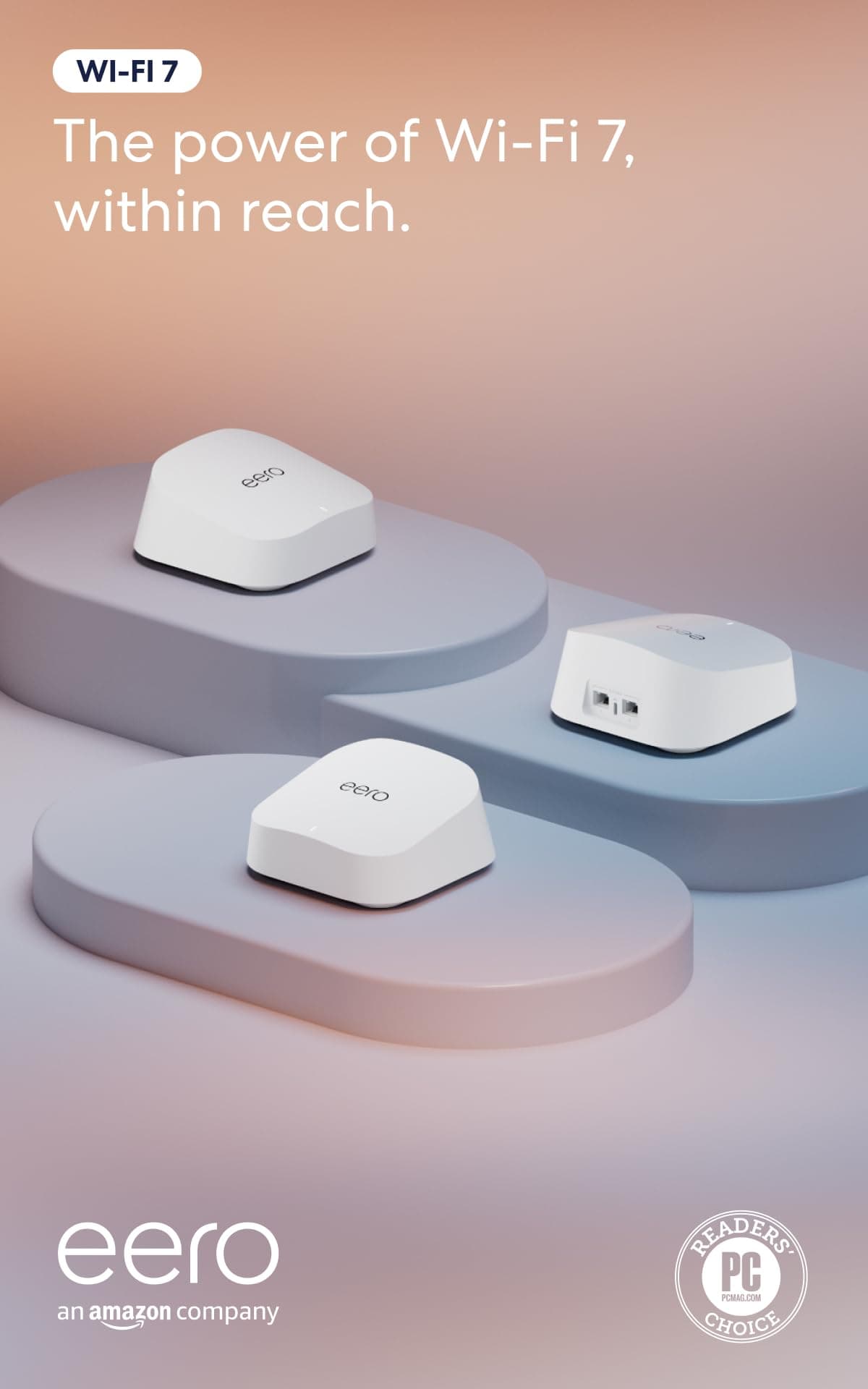 Amazon eero 7: Fast, Reliable Wi-Fi 7 Coverage