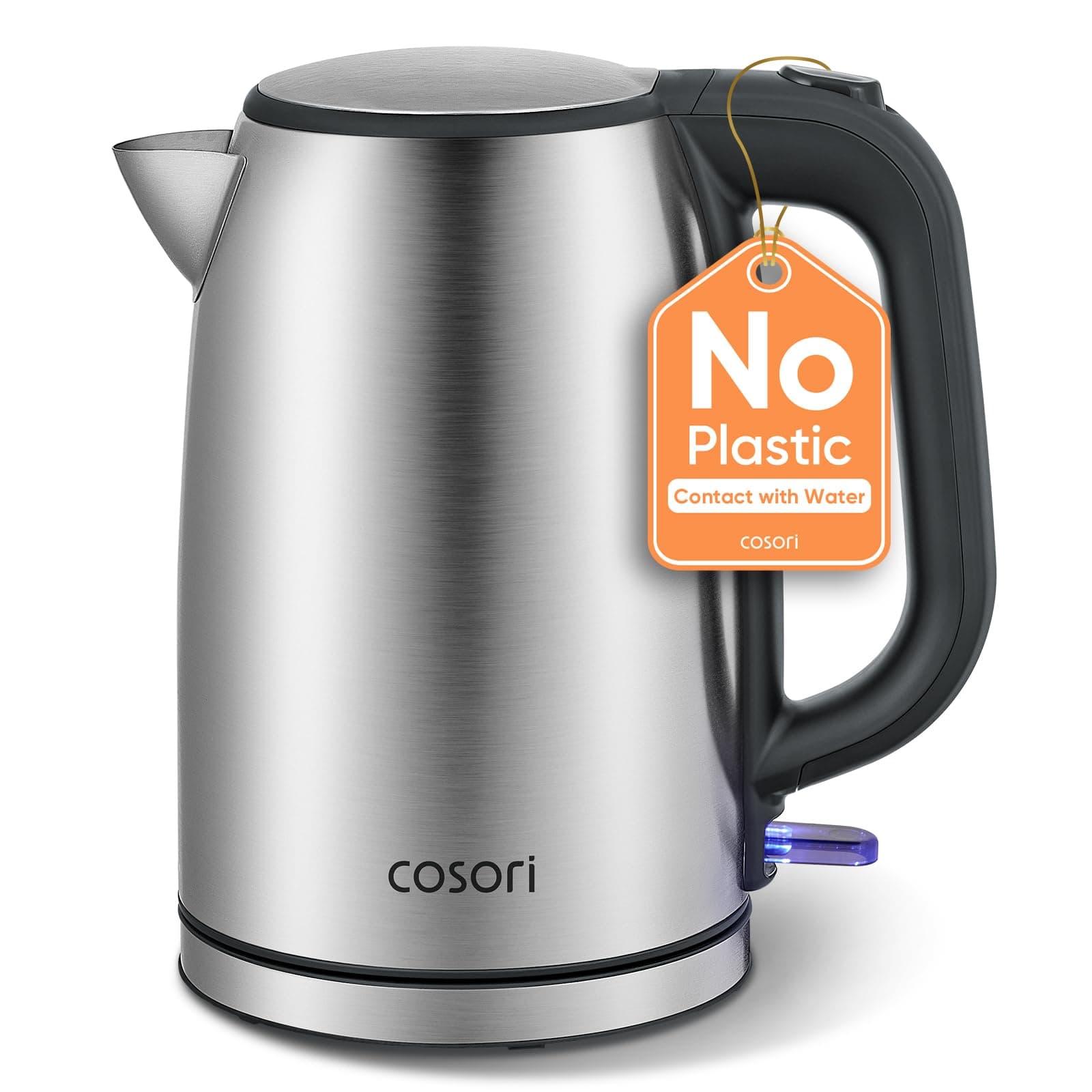 Cosori Electric Kettle: Plastic-Free & Efficient