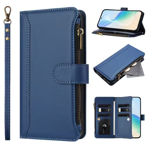 Stylish Synthetic Leather Wallet Phone Case