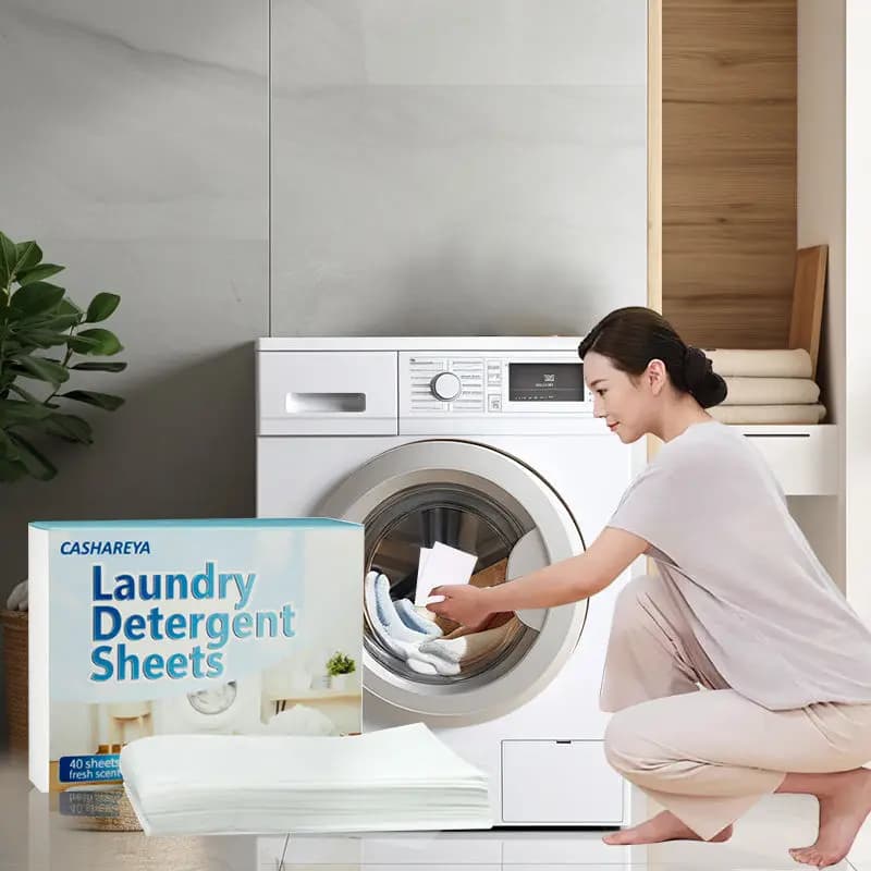 Eco-Friendly Laundry Sheets for Tough Stains