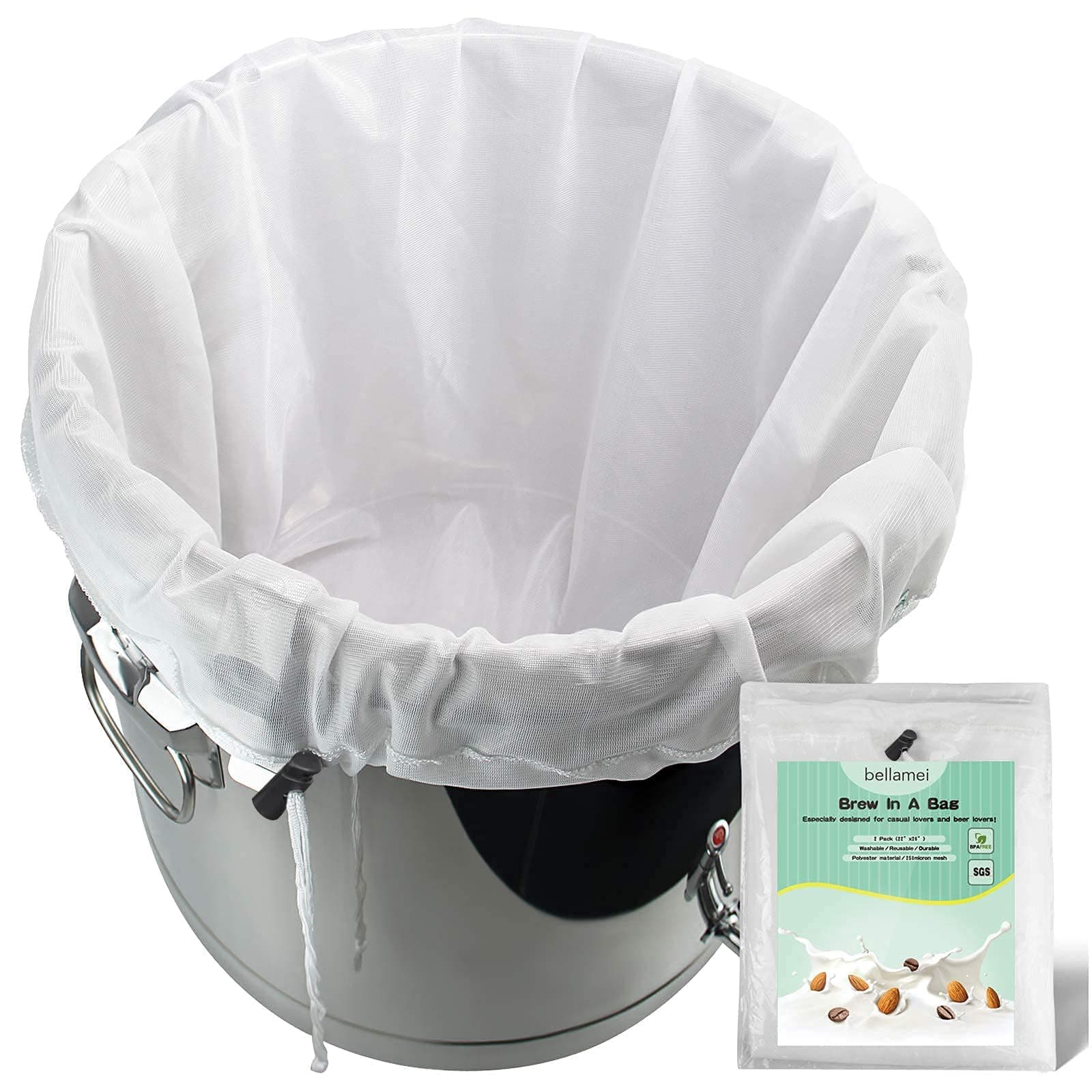 Extra Large Brew Bags for Easy Home Brewing