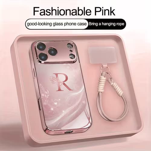 Trendy Floral 'R' Phone Case for All Seasons
