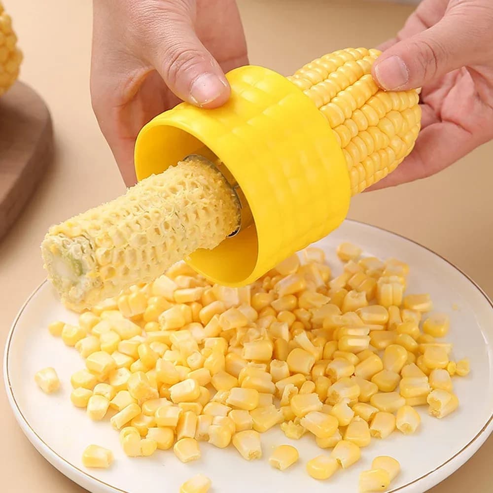 Effortless Corn Stripping Tool for Your Kitchen