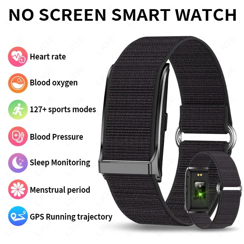 LIGE No Screen Smart Watch: Fitness Tracker Trend
