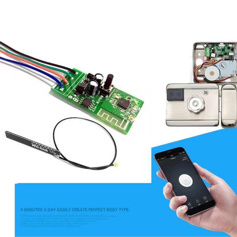 Smart WiFi Door Lock: Unlock with Alexa & Google Home