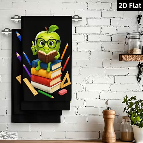 Trendy 2D Flat Towel Set for Stylish Home Decor