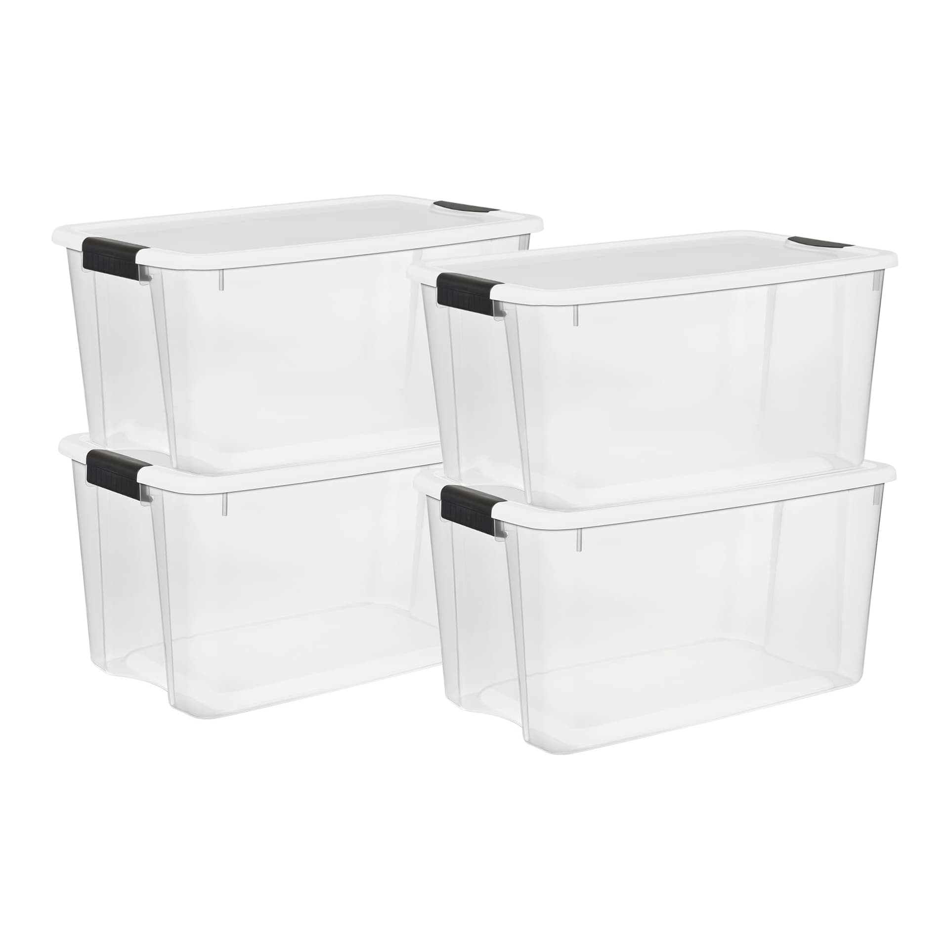 Organize with Sterilite's Ultra Latching Storage Boxes