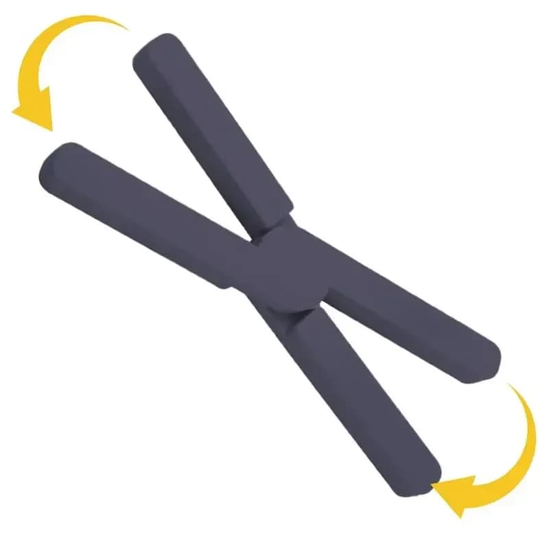 Versatile Folding Trivets: Heat Resistant & Non-slip
