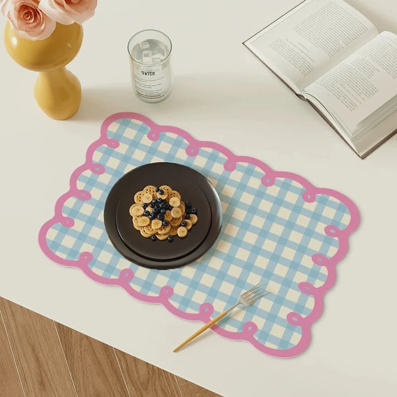 Stylish Waterproof PU Leather Placemats